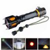 outdoor self-defense tactical bright t6 led flashlight camping h